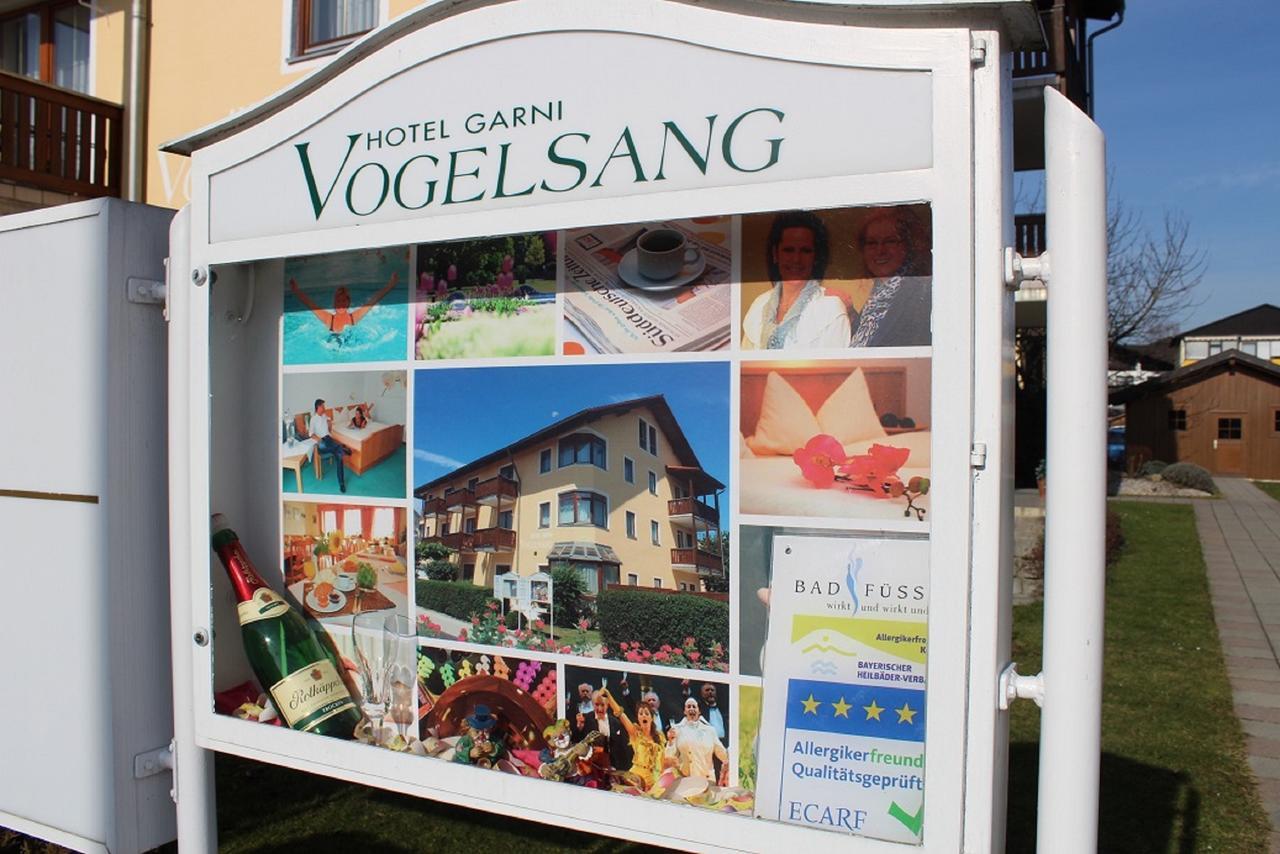 Hotel Garni Vogelsang Bad Füssing Kültér fotó